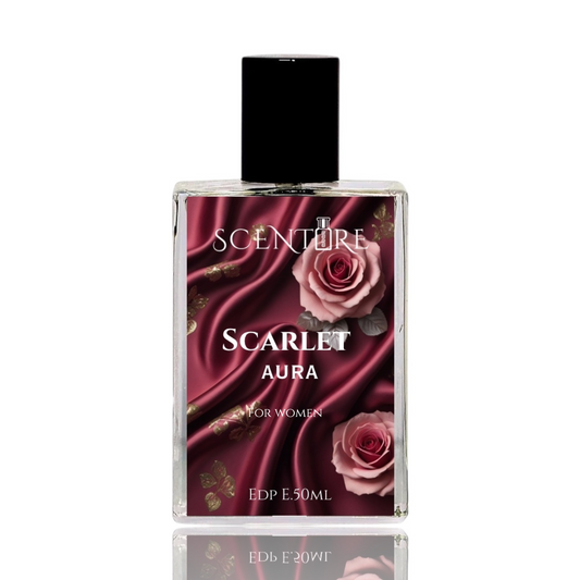 Scarlet Aura — Inspired by Uroosa